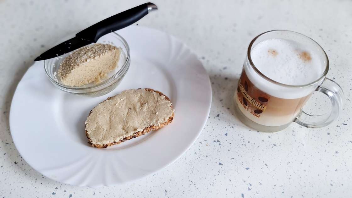 Zwykła, niesłodzona biała pasta sezamowa tahini, zdjęcie 13