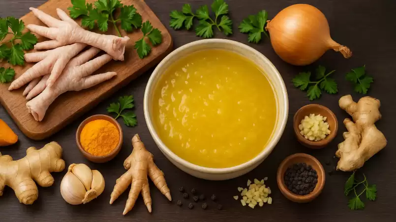 Naturalny kolagen z udek kurczaka z kurkumą, imbirem i czarnym pieprzem