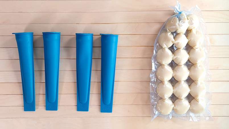 Apilarnil z miodem w proporcji 50%–50%, w woreczkach do lodu, do zamrażarki, zdjęcie 2