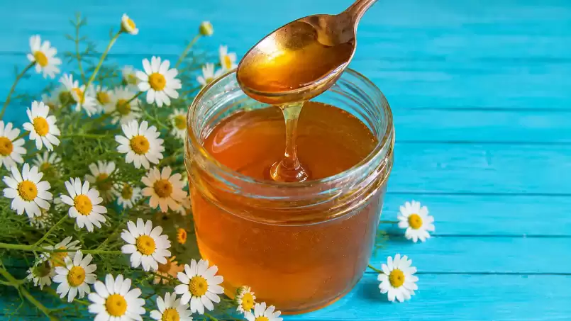Napar z rumianku w miodzie lub miód rumiankowy, zdjęcie 1