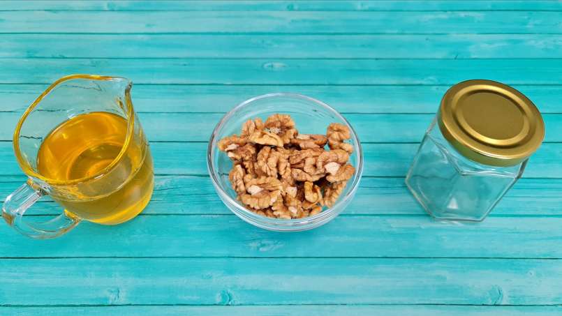 Miodowe orzechy włoskie w słoiku, zdjęcie 6