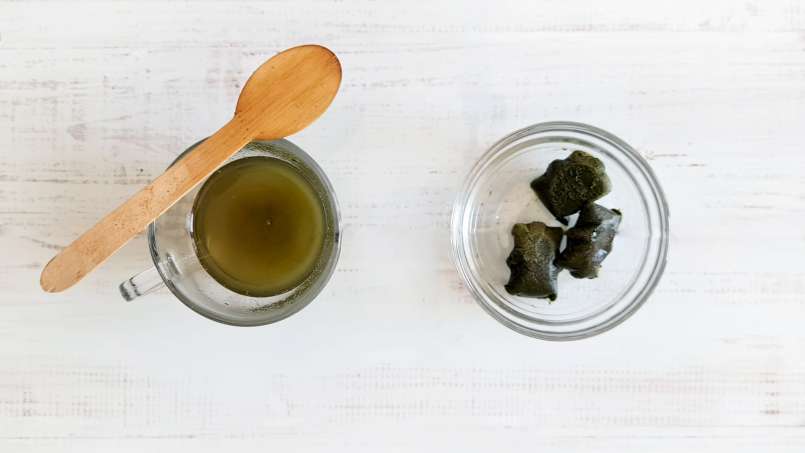 Zamrożone kostki lodu z soku z pokrzywy, zdjęcie 4