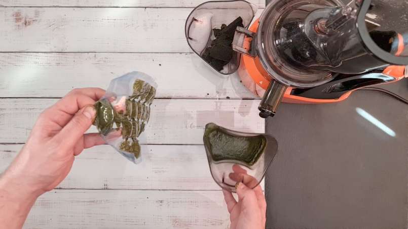 Zamrożone kostki lodu z soku z pokrzywy, zdjęcie 6