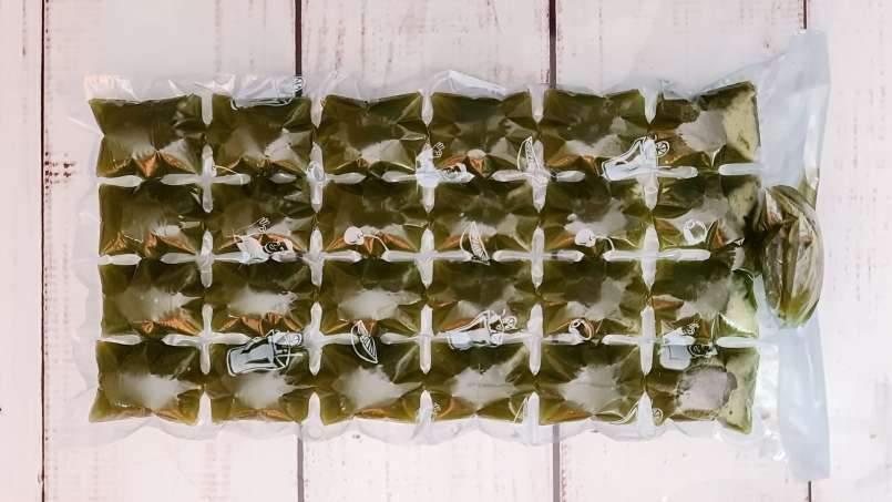 Zamrożone kostki lodu z soku z pokrzywy, zdjęcie 7