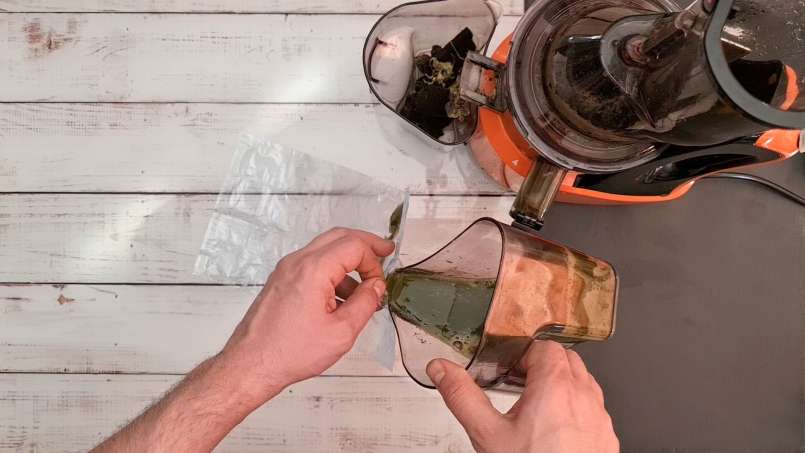 Zamrożone kostki lodu z soku z pokrzywy, zdjęcie 9