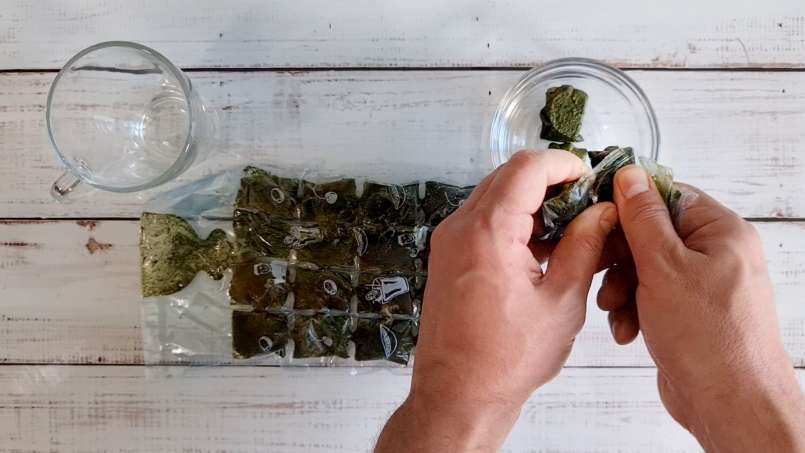 Zamrożone kostki lodu z soku z pokrzywy, zdjęcie 10