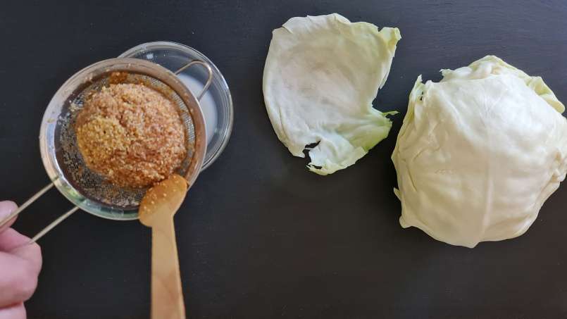 Okład z loys i liści kapusty, zdjęcie 3